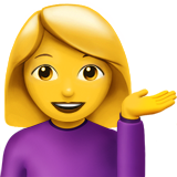 Woman Tipping Hand Emoji